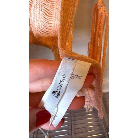 CUPSHE Lightweight Sheer Swim Coverup - Picture 3 of 3